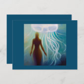 スピリットアニマルクラゲ2 ポストカード (正面/裏面)