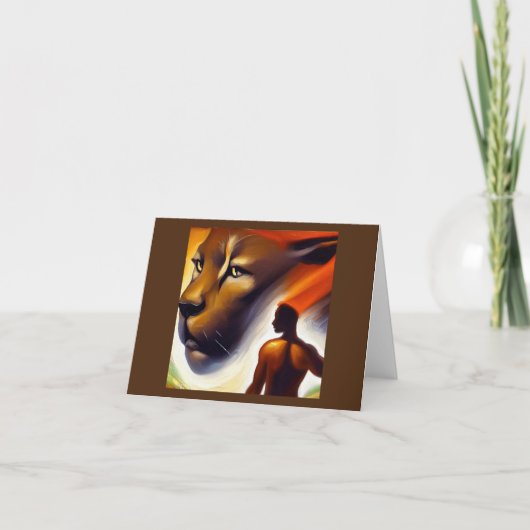 スピリットアニマルクーガー2 カード (正面)