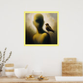 スピリットアニマルゴールドフィンチ2 ポスター (キッチン)