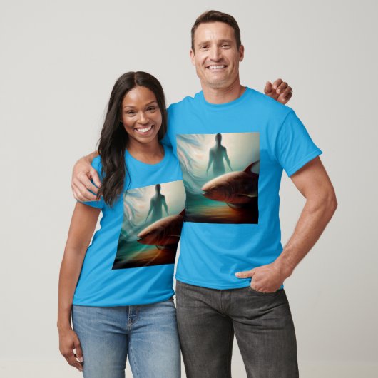 スピリットアニマルサーモン1 Tシャツ (ユニセックス)