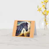 スピリットアニマルゼブラ1 カード (黄色い花)