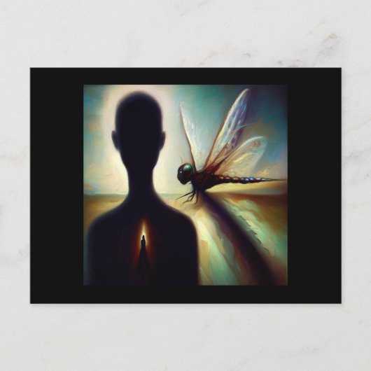 スピリットアニマルトンフライ1 ポストカード (正面)