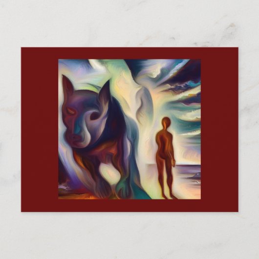 スピリットアニマルドッグ2 ポストカード (正面)