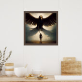 スピリットアニマルハゲワシ1 ポスター (キッチン)