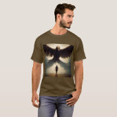 スピリットアニマルハゲワシ1 Tシャツ (正面フル)