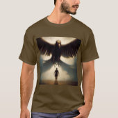 スピリットアニマルハゲワシ1 Tシャツ (正面)