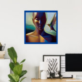 スピリットアニマルハミングバード3 ポスター (ホームオフィス)