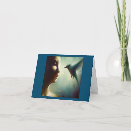 スピリットアニマルハミングバード4 カード (正面)