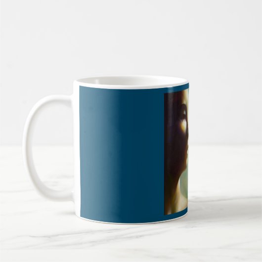 スピリットアニマルハミングバード4 コーヒーマグカップ (左)