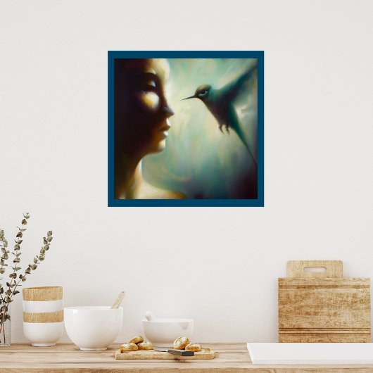 スピリットアニマルハミングバード4 ポスター (キッチン)