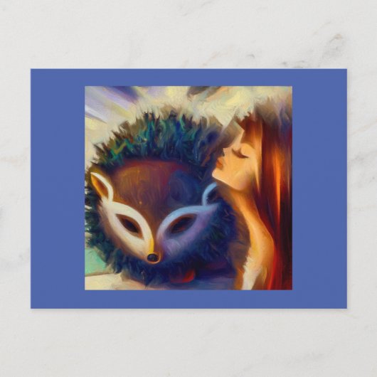 スピリットアニマルハリネズミ2 ポストカード (正面)