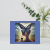 スピリットアニマルバタフライ1 ポストカード (スタンド正面)