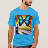 スピリットアニマルバタフライ3 Tシャツ (正面)