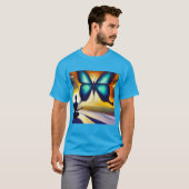 スピリットアニマルバタフライ3 Tシャツ (正面フル)