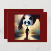 スピリットアニマルパンダ2 ポストカード (正面/裏面)