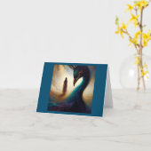 スピリットアニマルピーコック2 カード (黄色い花)