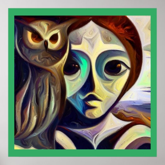 スピリットアニマルフクロウ3 ポスター (正面)