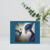 スピリットアニマルヘロン1 ポストカード (スタンド正面)