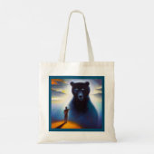 スピリットアニマルベア2 トートバッグ (裏面)