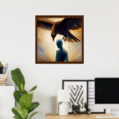 スピリットアニマルホーク2 ポスター (ホームオフィス)