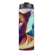 スピリットアニマルマウンテンライオン(1) タンブラー (正面)