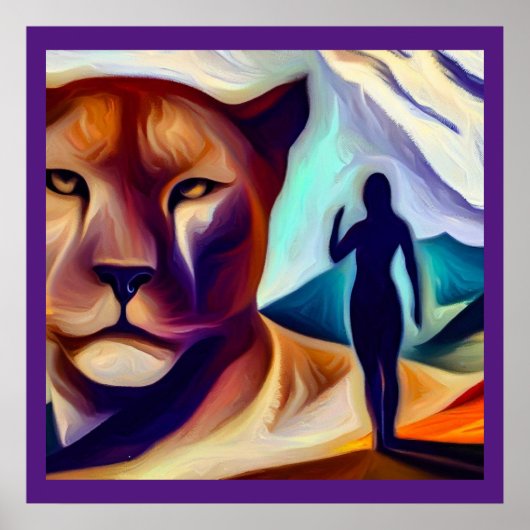 スピリットアニマルマウンテンライオン(1) ポスター (正面)