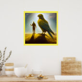 スピリットアニマルメドウラルク1 ポスター (キッチン)