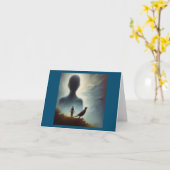 スピリットアニマルモッキンバード1 カード (黄色い花)