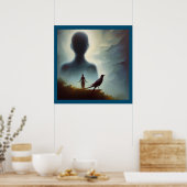 スピリットアニマルモッキンバード1 ポスター (キッチン)