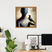 スピリットアニマルモッキンバード2 ポスター (ホームオフィス)