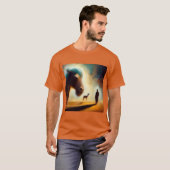 スピリットアニマルラクダ1 Tシャツ (正面フル)