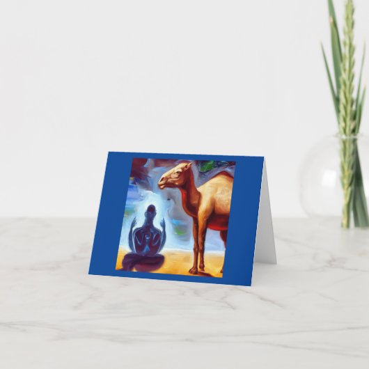 スピリットアニマルラクダ3 カード (正面)