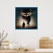 スピリットアニマルラクーン1 ポスター (キッチン)