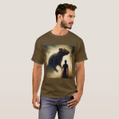 スピリットアニマルラット1 Tシャツ (正面フル)