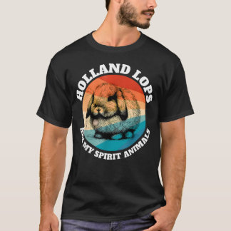 スピリットアニマル ホーランドロップ Tシャツ
