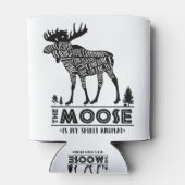 スピリットアニマル：ムース | 缶クーラー (裏面)