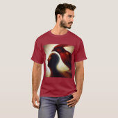 スピリットアニマル（鳥）ショウジョウコウカンチョウ1 Tシャツ (正面フル)