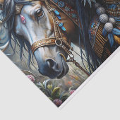 スピリットウォリアーのデコパージュ 薄葉紙 (詳細)