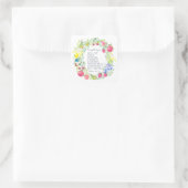 スピリットウォーターのカラーアートワークの果実 スクエアシール (バッグ)