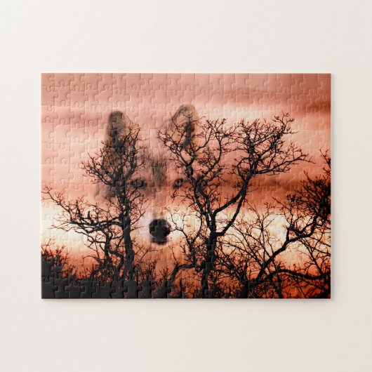 スピリットウルフ ジグソーパズル (横)