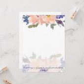 スピリットオブパワーピンクの水色フローラ カード (正面/裏面インサイチュ)