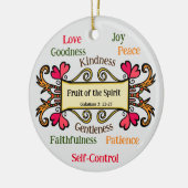 スピリットオーナメントの実 セラミックオーナメント (左)