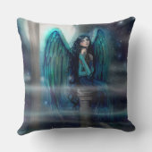 スピリットガイドエンジェルファンタジーアート クッション (裏面)