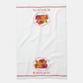 スピリットキッチンタオルパーソナライズされたの果実 キッチンタオル (縦)