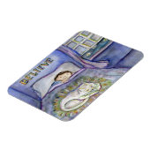 スピリットキティ猫ペット悲しみアートマグネット マグネット (左側)