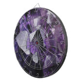 スピリットクォーツホリスティックヒーリングパープルアメジスト ダーツボード (正面右)