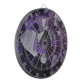 スピリットクォーツホリスティックヒーリングパープルアメジスト ダーツボード (正面左)