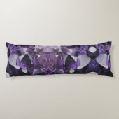 スピリットクォーツホリスティックヒーリングパープルアメジスト ボディピロー (裏面)