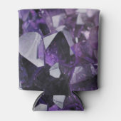 スピリットクォーツホリスティックヒーリングパープルアメジスト 缶クーラー (正面)