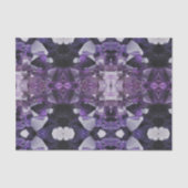 スピリットクォーツホリスティックヒーリングパープルアメジスト 薄葉紙 (正面)